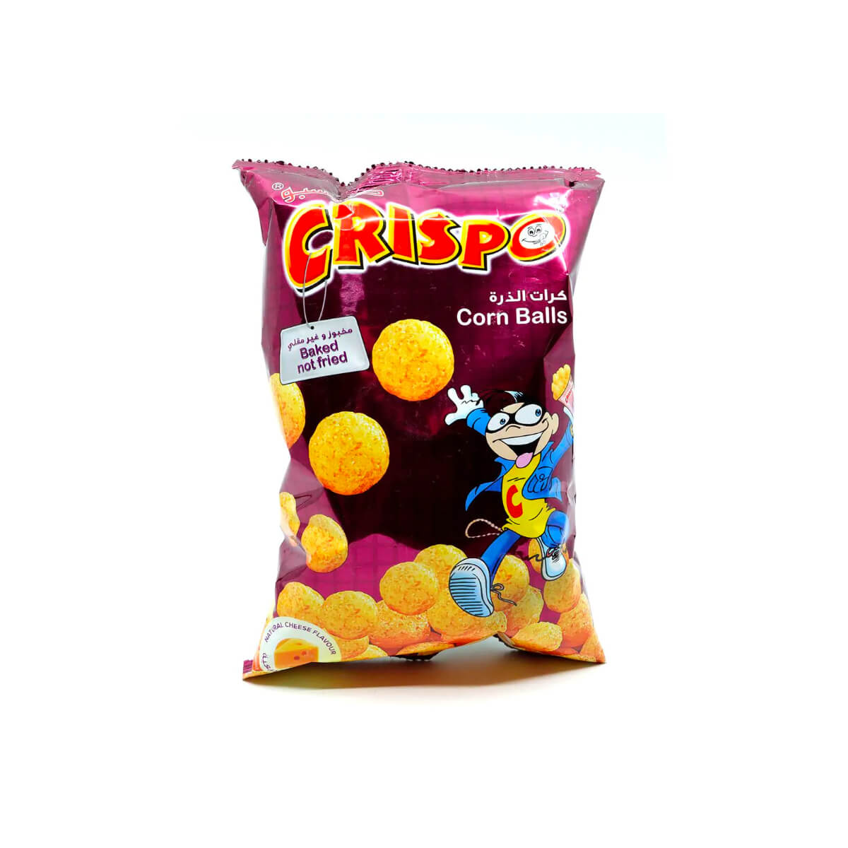 Crispo Cheese Flavoured Corn Balls 75g