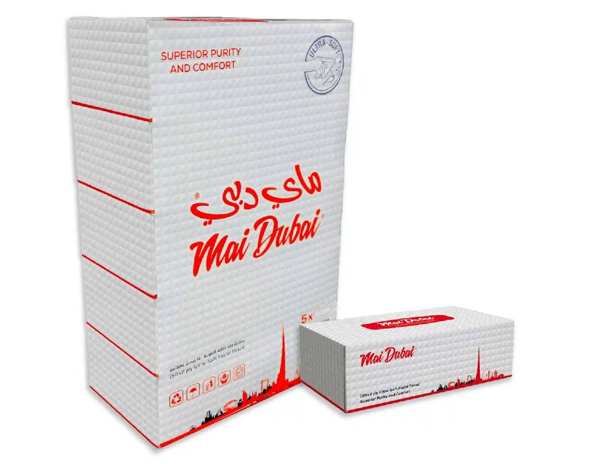 Mai Dubai Facial Tissue 2 Ply 5x150