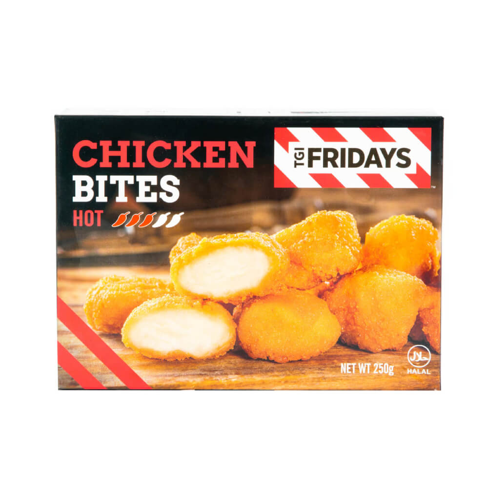TGI Fridays Boneless Chicken Bites Hot 250gm