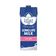 Hayatna Skimmed Fat Free Long Life Milk 1L