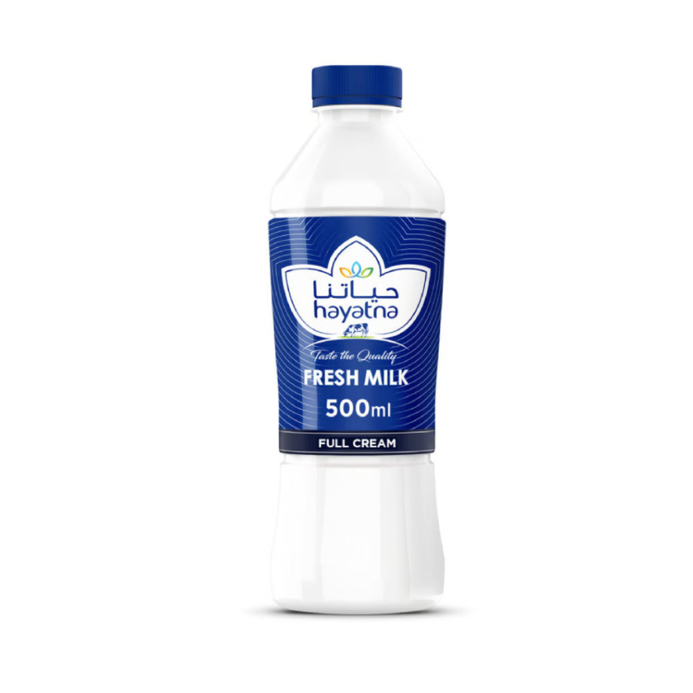 Hayatna Full Fat Fresh Milk 500ml