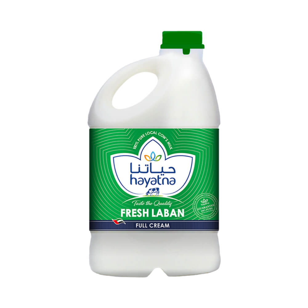 Hayatna Fresh Full Fat Laban 2L – The Fresh Market