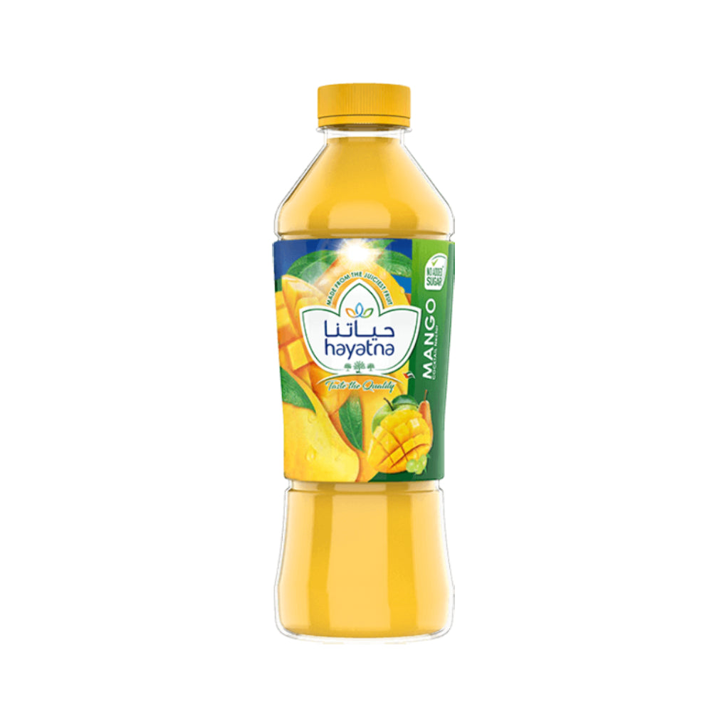 Hayatna 100% Pure Mango Nectar Juice No Added Sugar 200ml