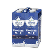 Hayatna Full Fat Long Life Milk 4x1L