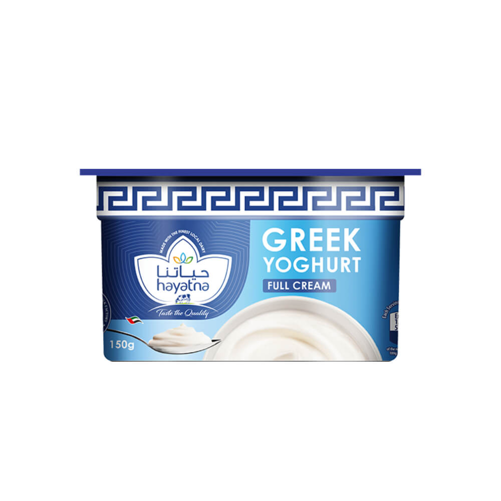 Hayatna Full Cream Greek Yoghurt 150g