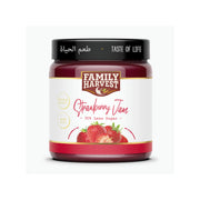 Family Harvest Strawberry Jam 30% Less Sugar 210g