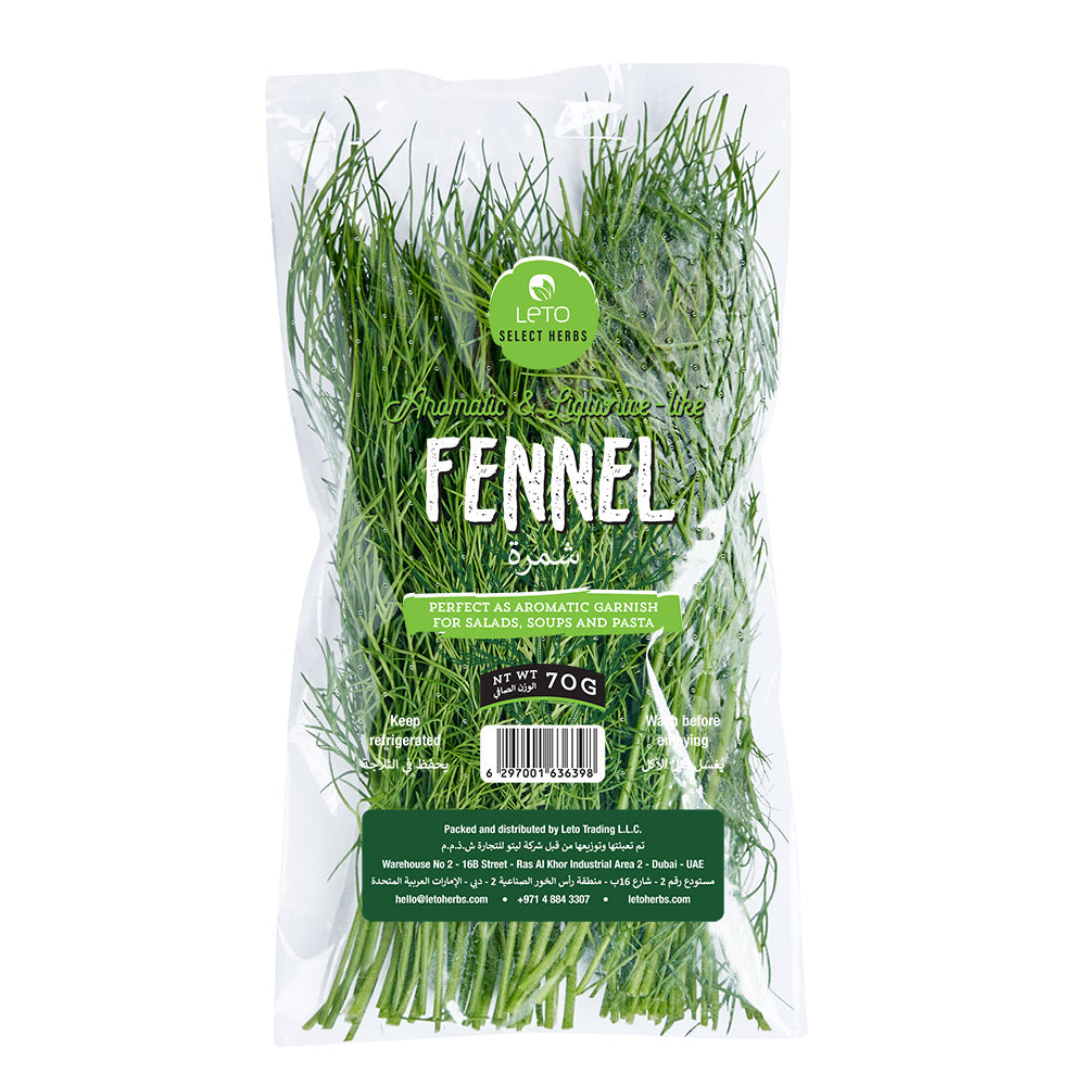 Leto Fennel Leaves Uae 70g Pack