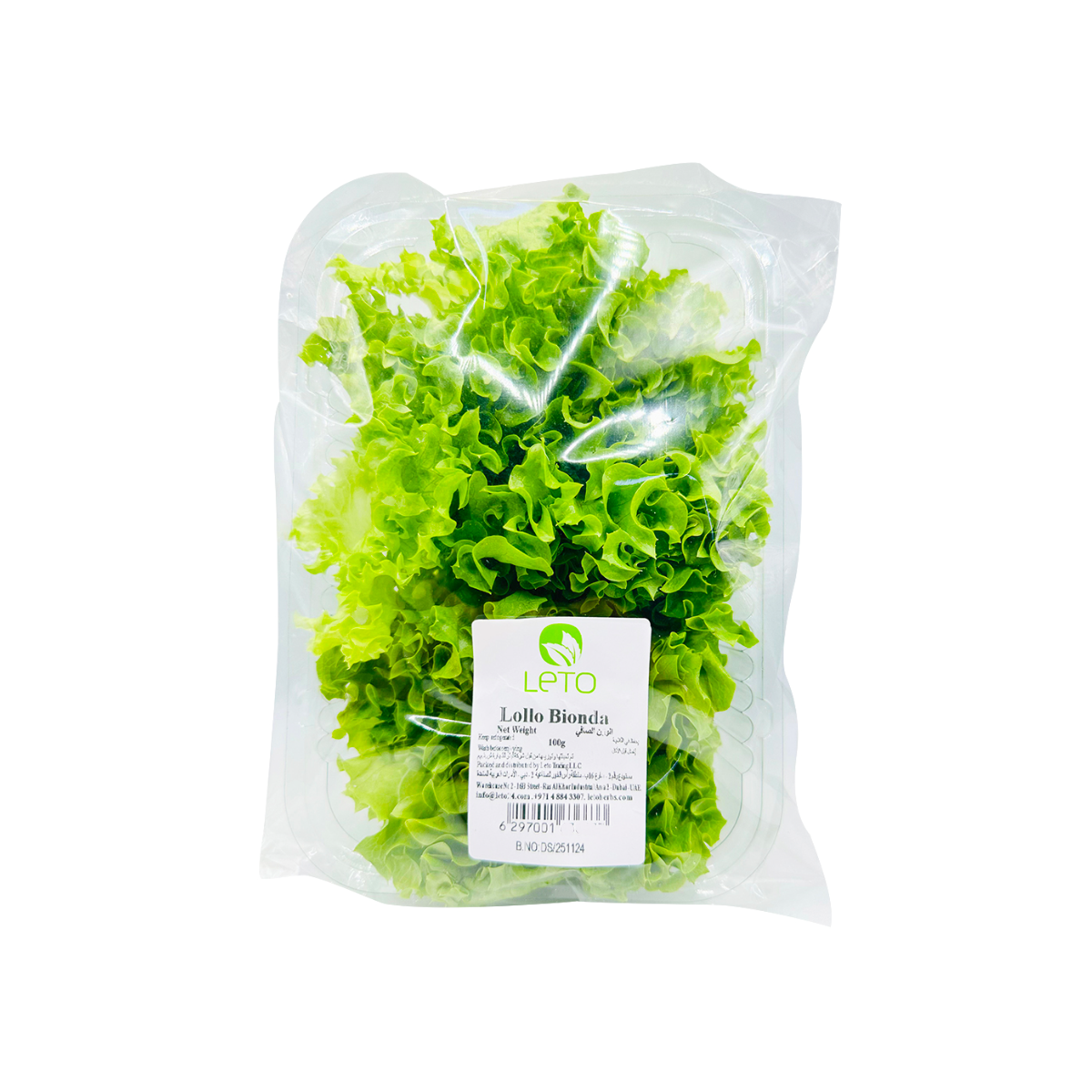 Leto Lollo Bionda Lettuce Uae 100g Pack