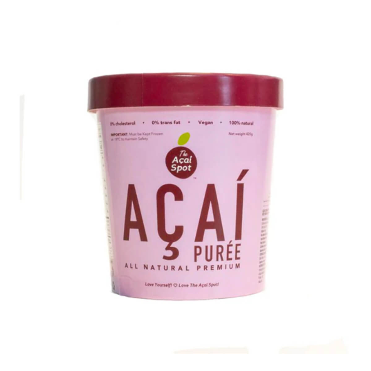 The Acai Spot Puree Sorbet With Guarana 420g