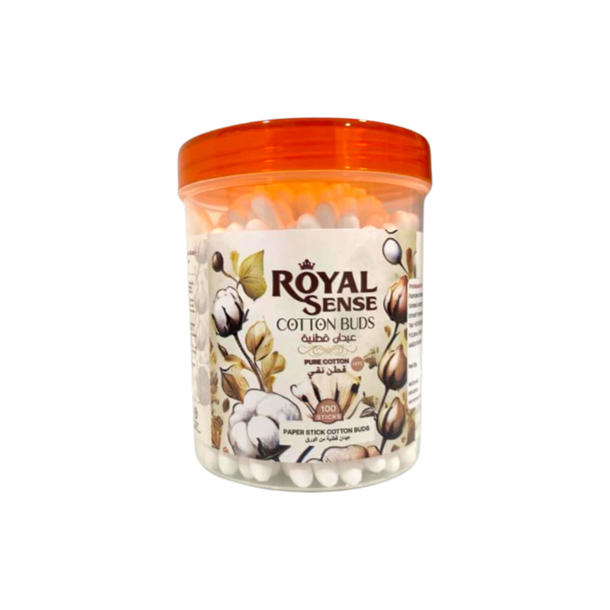 Royal Sense Paper Stick Cotton Buds 100s