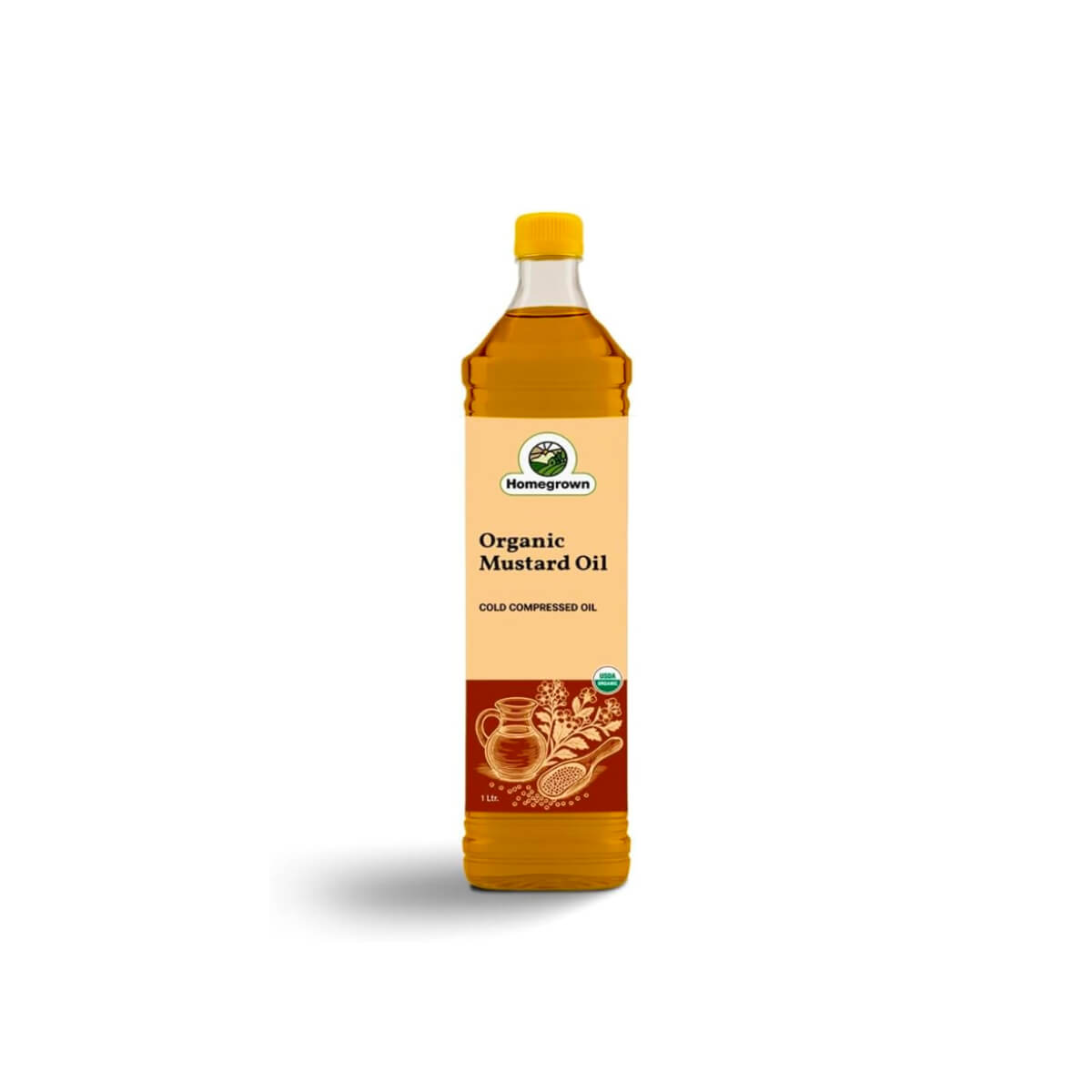 Homegrown Organic Sunflower Oil 1Ltr