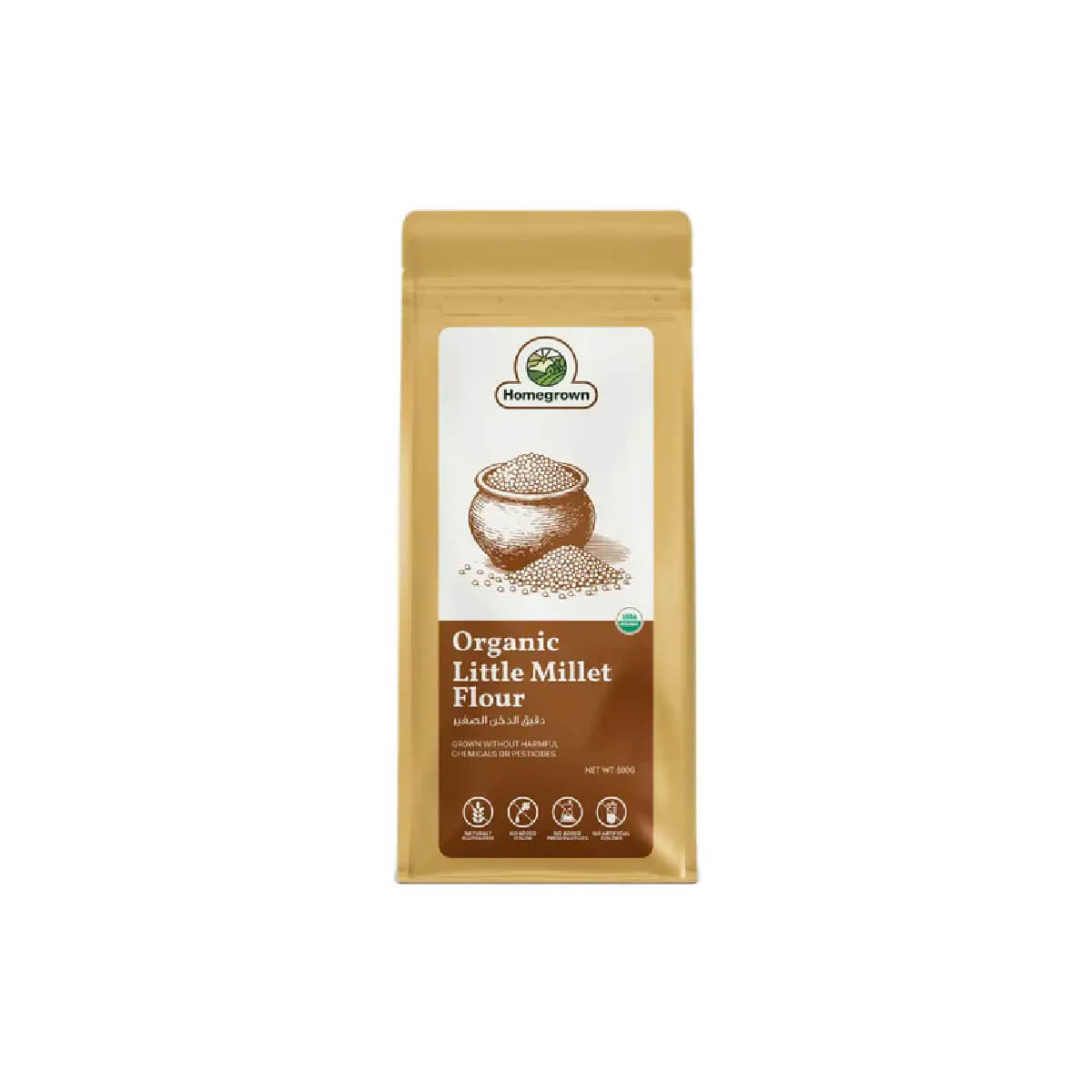 Homegrown Organic Little Millet Flour (Kutki Atta) 500g