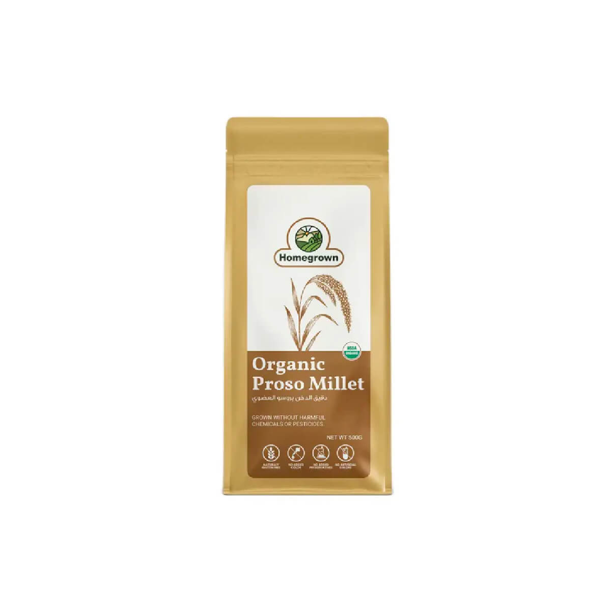 Homegrown Organic Proso Millet 500g
