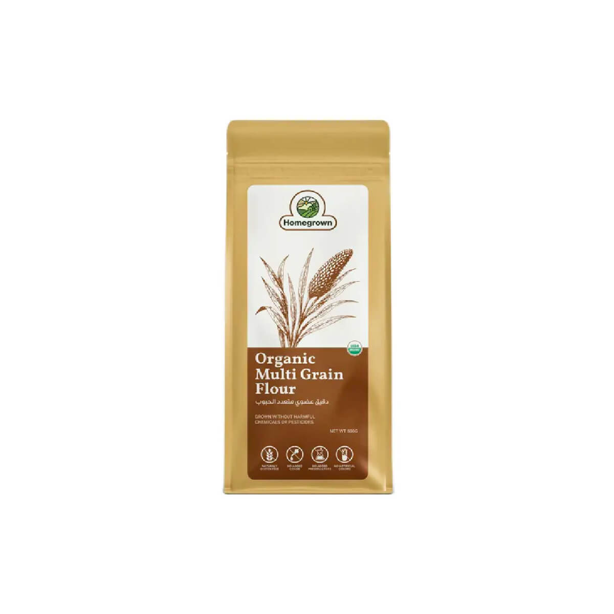 Homegrown Organic Multi Grain Flour 500g