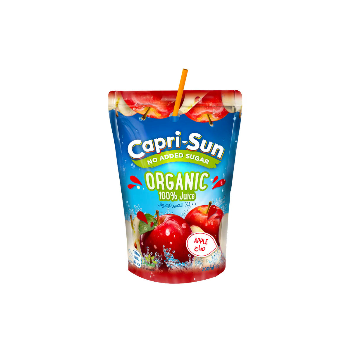 Capri-Sun Organic 100% Pure Apple Juice No Added Sugar 200ml