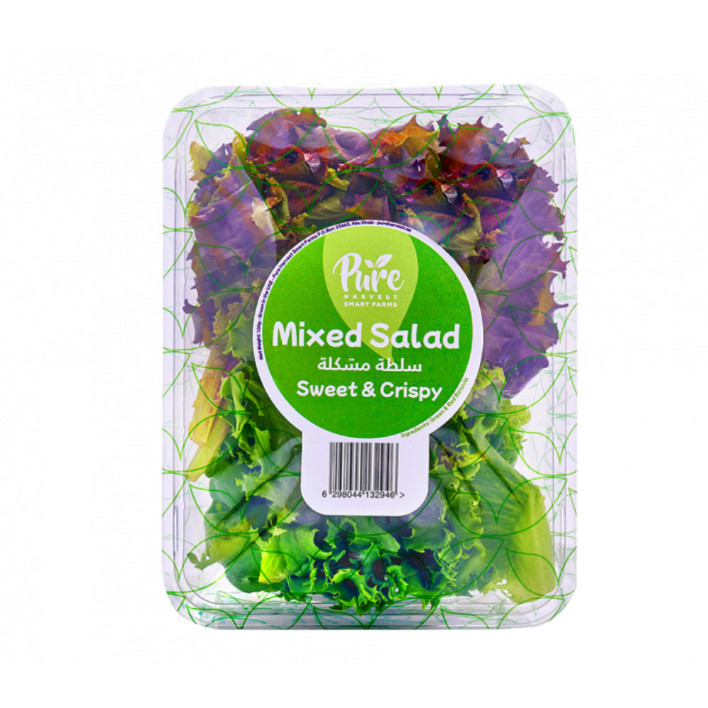 Pure Harvest Mixed Salad Leaves Uae 100g Pack