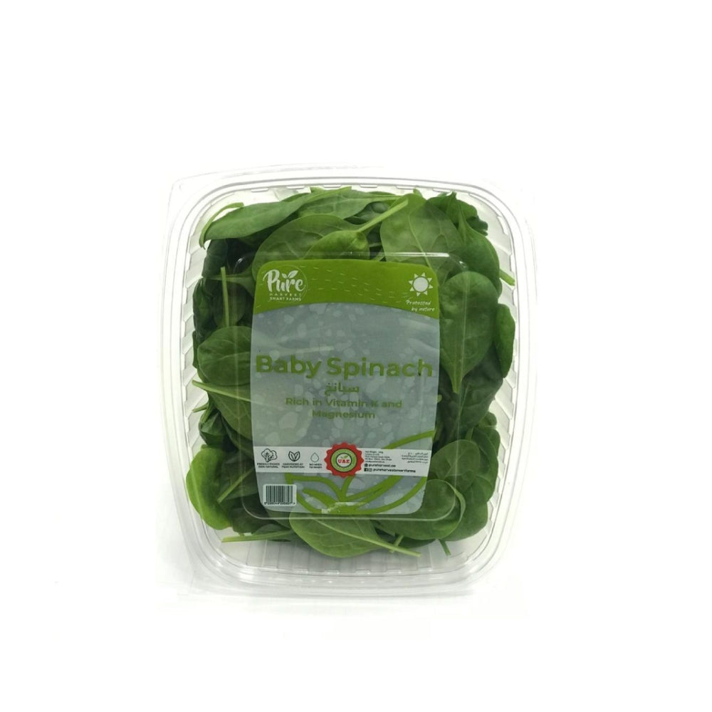 Pure Harvest Baby Spinach Uae 125g Pack