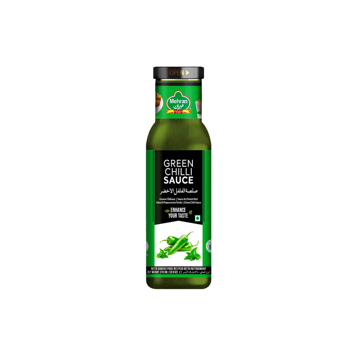 Mehran Green Chilli Sauce 310Gm