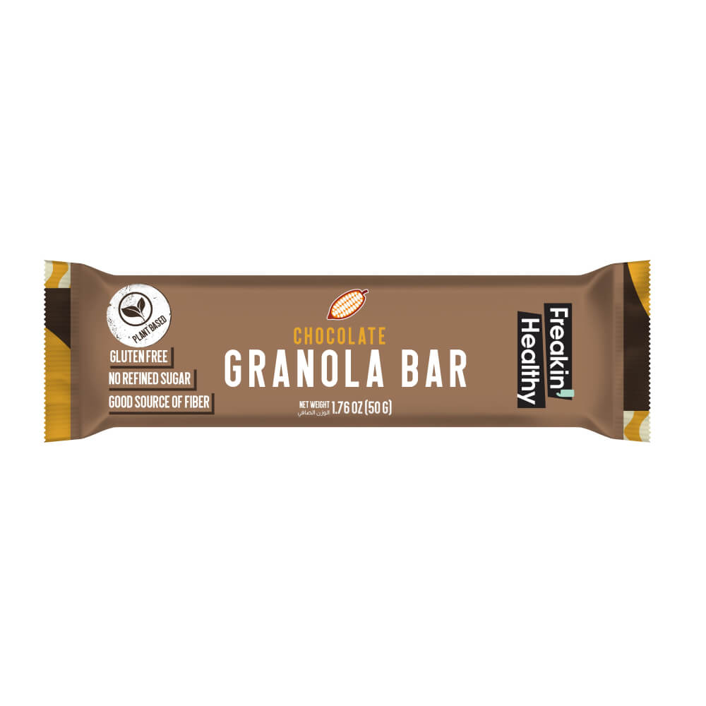 Freakin Healthy Raw Chocolate Granola Bar 50gm