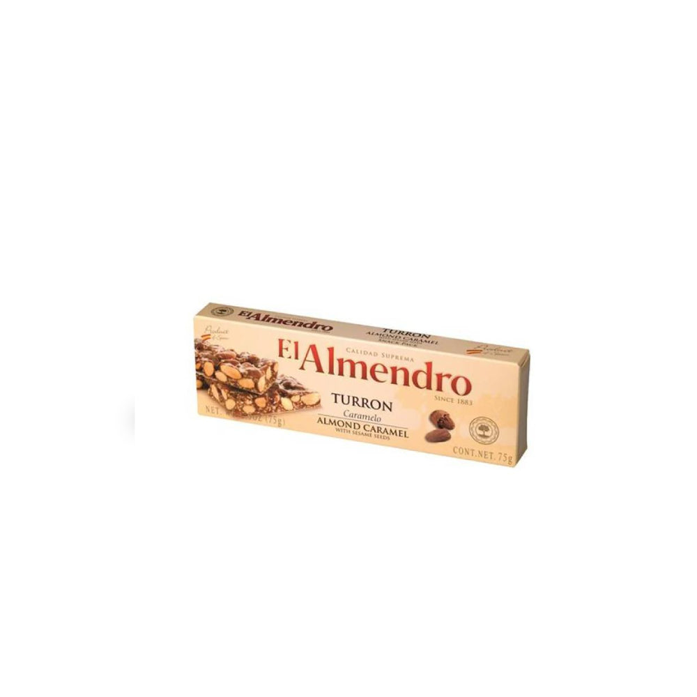 El Almendro Turron De Caramelo 75G
