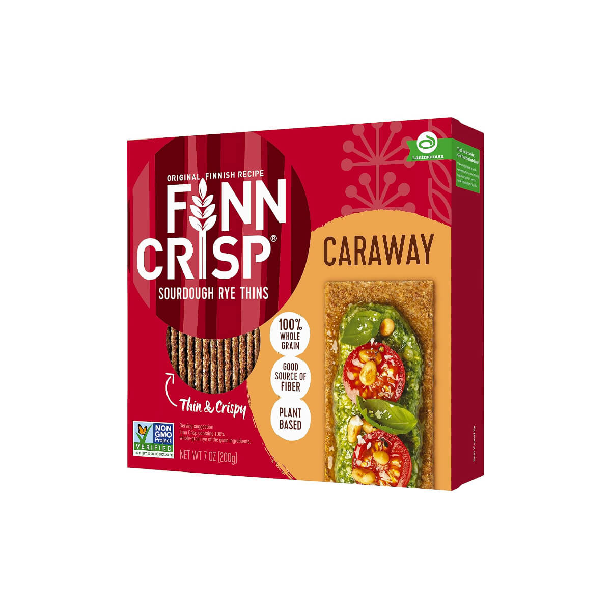 Finn Crisp Sourdough Rye Thins Caraway 200g