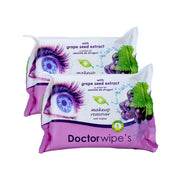 Dr. Wipes Make-up Remover Wipes 20's (1+1free)