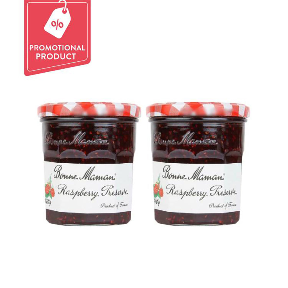 Bonne Maman Jam Raspberry 370Gx2 Promo