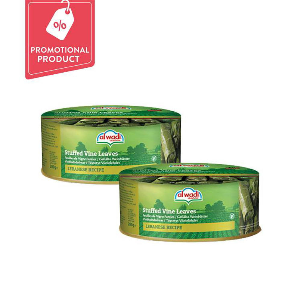 Al Wadi Stuffed Vine Leaves 280Gx2