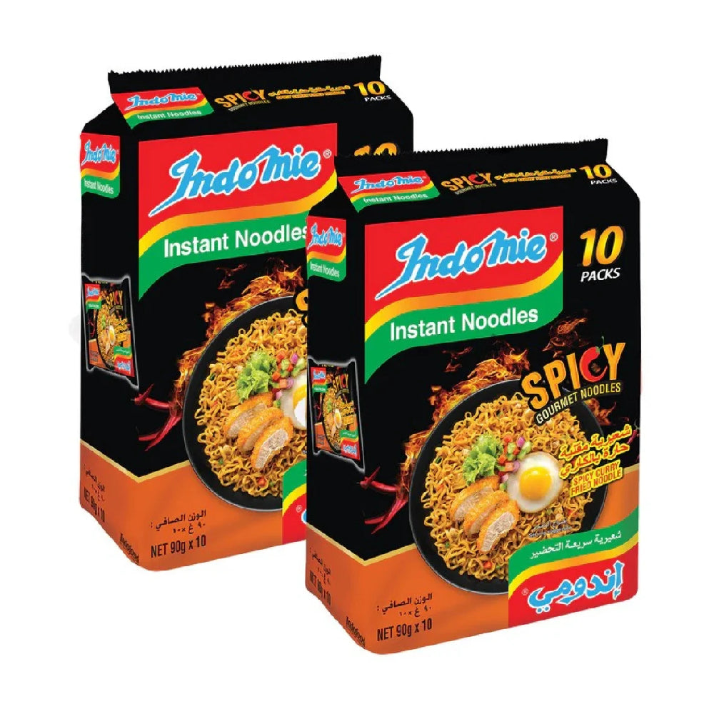 Indomie Spicy Curry Flavour Instant Fried Noodles 20x90g