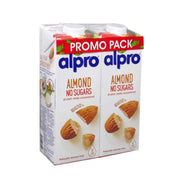 Alpro Almond Drink No Sugars 2x1L