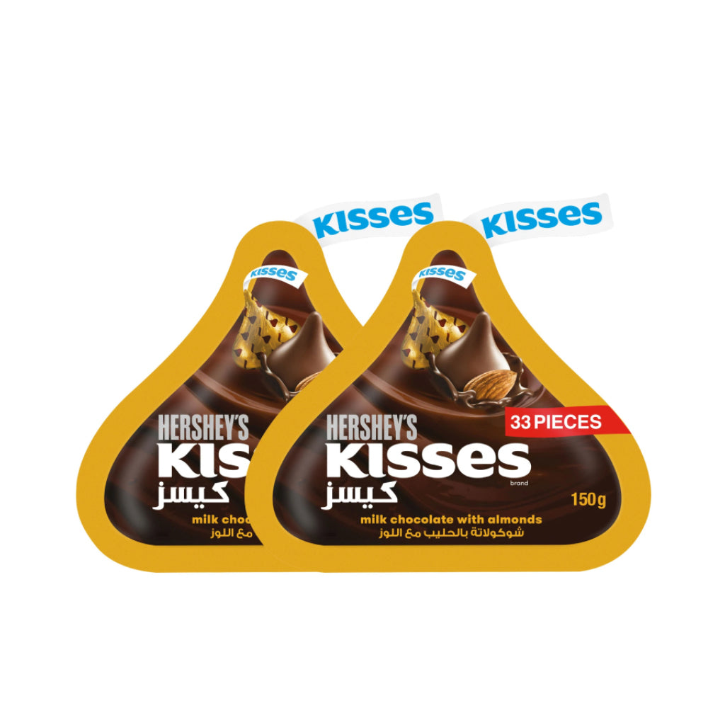 Hershey's Kisses with Almond 2x150gm