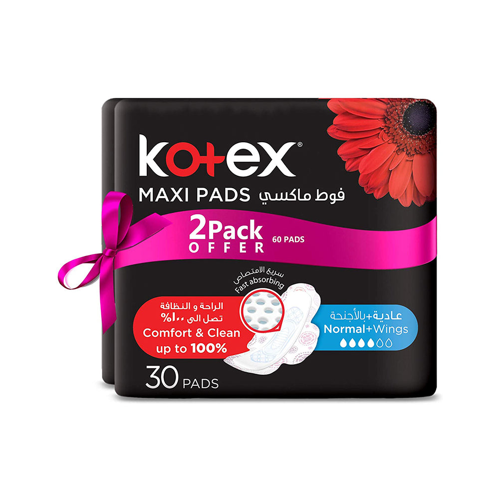 Kotex Maxi Pads Slim Normal Coco TP @30% Off