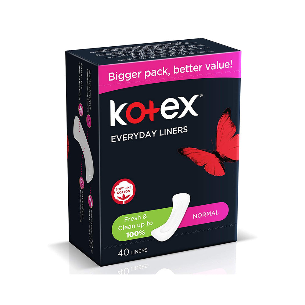 Kotex Liner Normal Unscented 20's + 20's Free