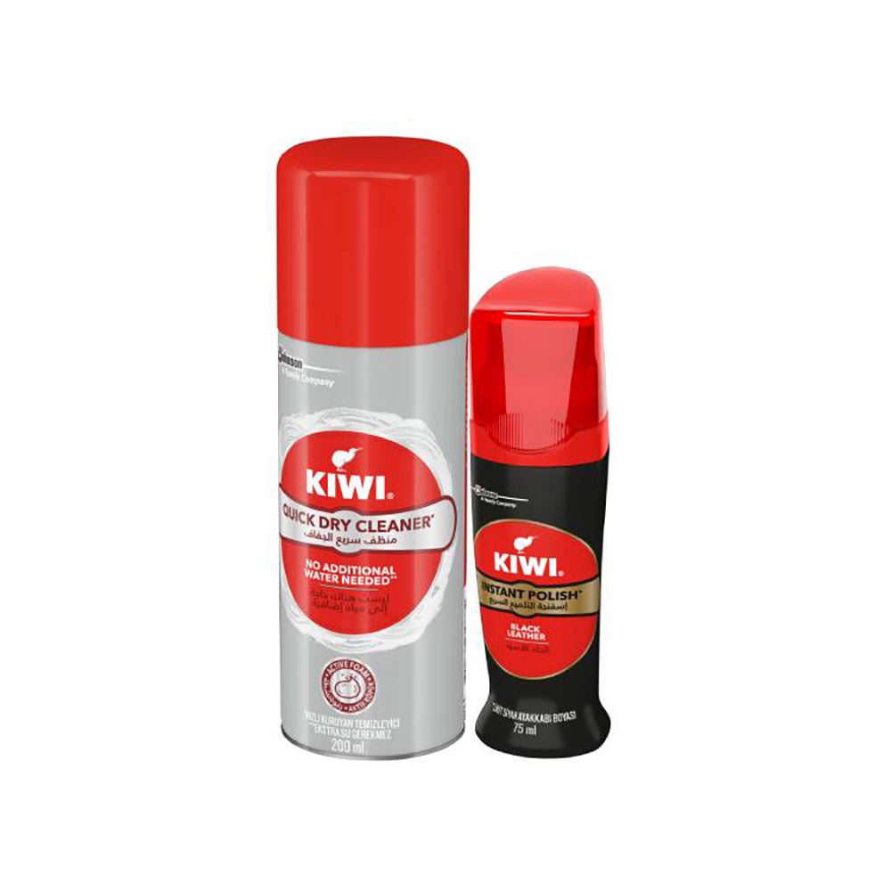 Kiwi F/Cleaner 200ml+Liquid S Polish Asstd SP 75ml