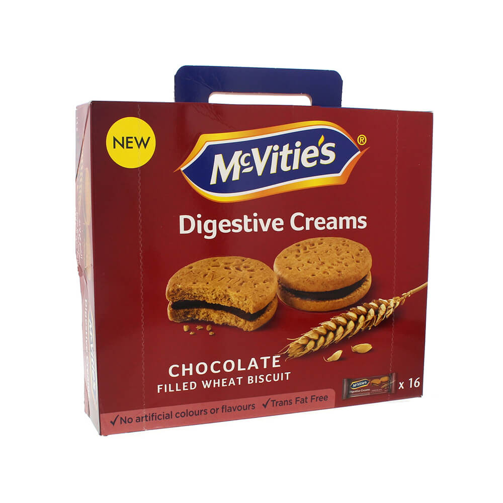 Mcvities Digestive Cream Chocolate 40Gx16's @ 25% Off