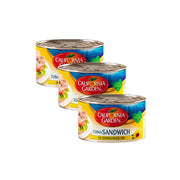 California Garden Tuna Sandwich In Sunflower Oil 3x160g