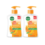 Dettol Anti-Bacterial Liquid Handwash Zing 2x200Ml