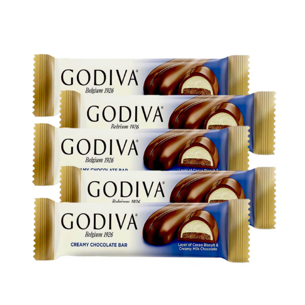 Godiva Creamy Milk Chocolate Bar 5x35g