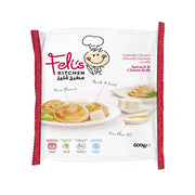 Feli's Kitchen Spinach & Cheese Rolls 600G