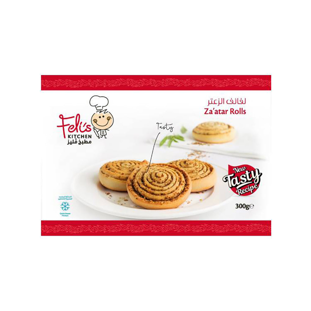 Feli's Kitchen Zaatar Rolls 300G