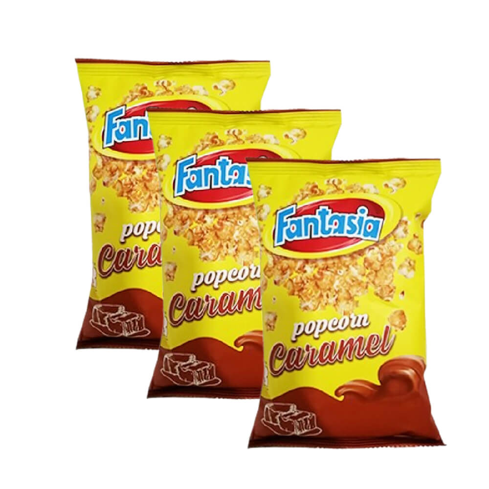 Fantasia Popcorn Caramel 3x50gm