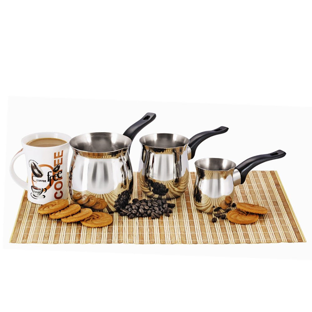 Chef Inox Coffee Warmer Set 3s 250ml + 450ml + 900ml