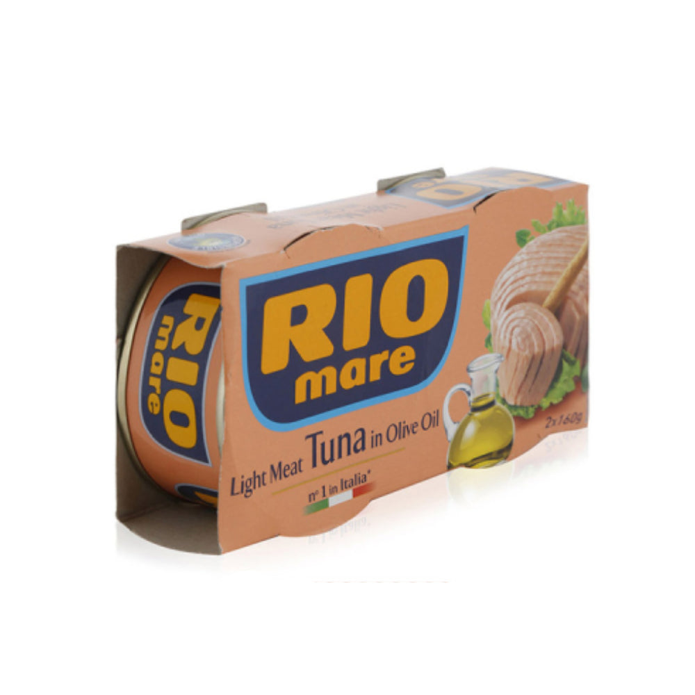Rio Mare Light Meat Tuna In Olive Oil 2x160gm