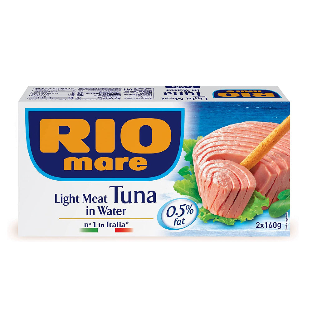 Rio Mare Light Meat Tuna In Water 2x160gm