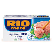 Rio Mare Light Meat Tuna In Water 2x160gm