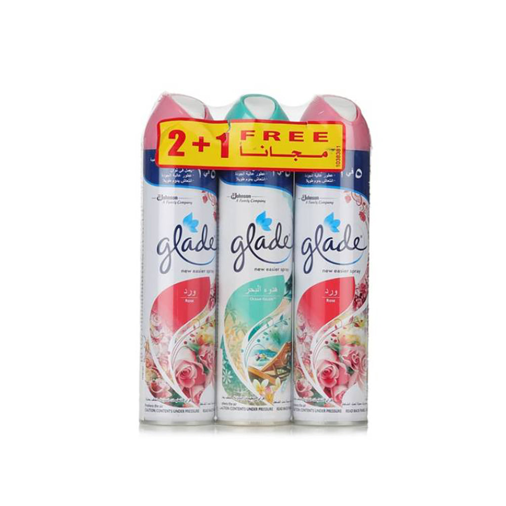Glade Air Freshener Asstd. 2+1 300ml