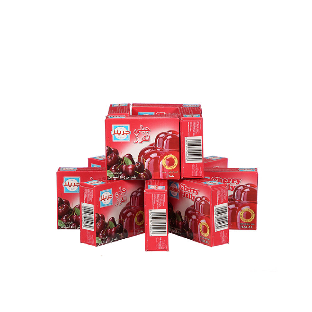 Greens Jelly Cherry 12x80gm Promo