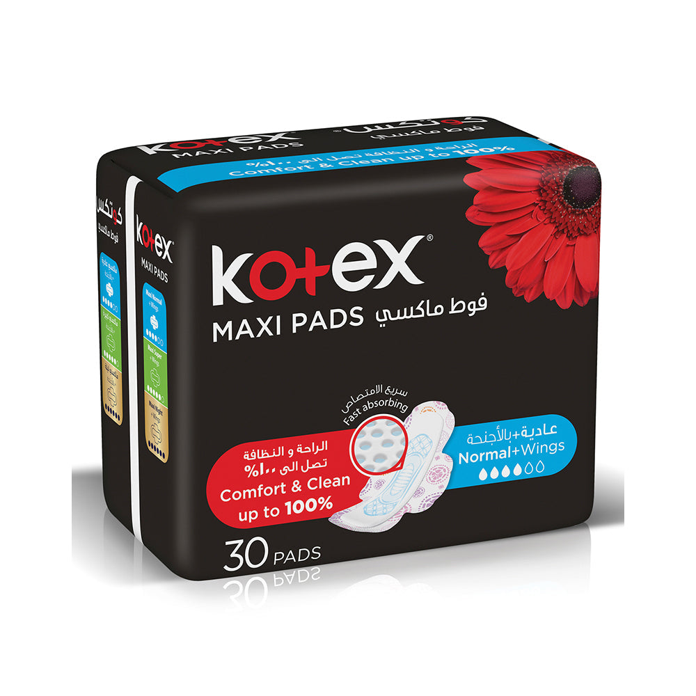 Kotex Maxi Pads Slim No Wings Coco 30's @ 30% Off