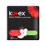 Kotex Maxi Pads Super Slim + Wings 30's @ 30% Off
