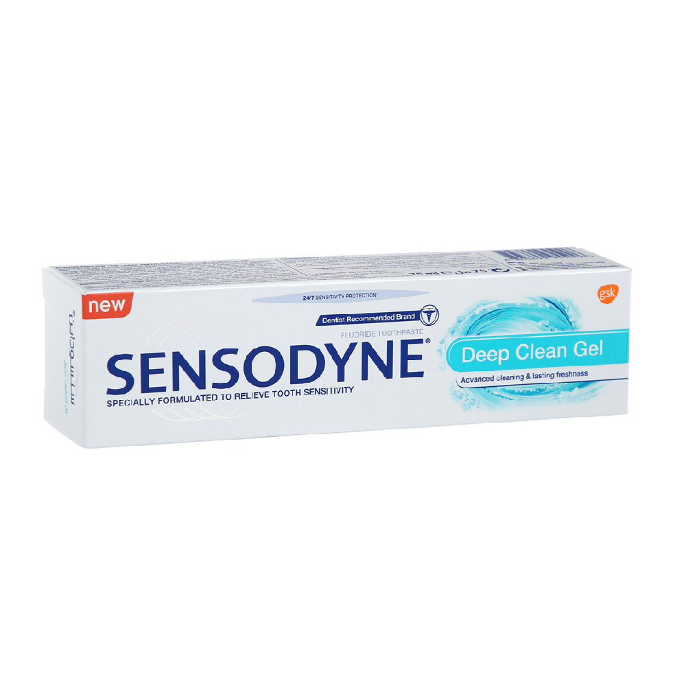 Sensodyne Toothpaste Deep Clean Gel 75ml